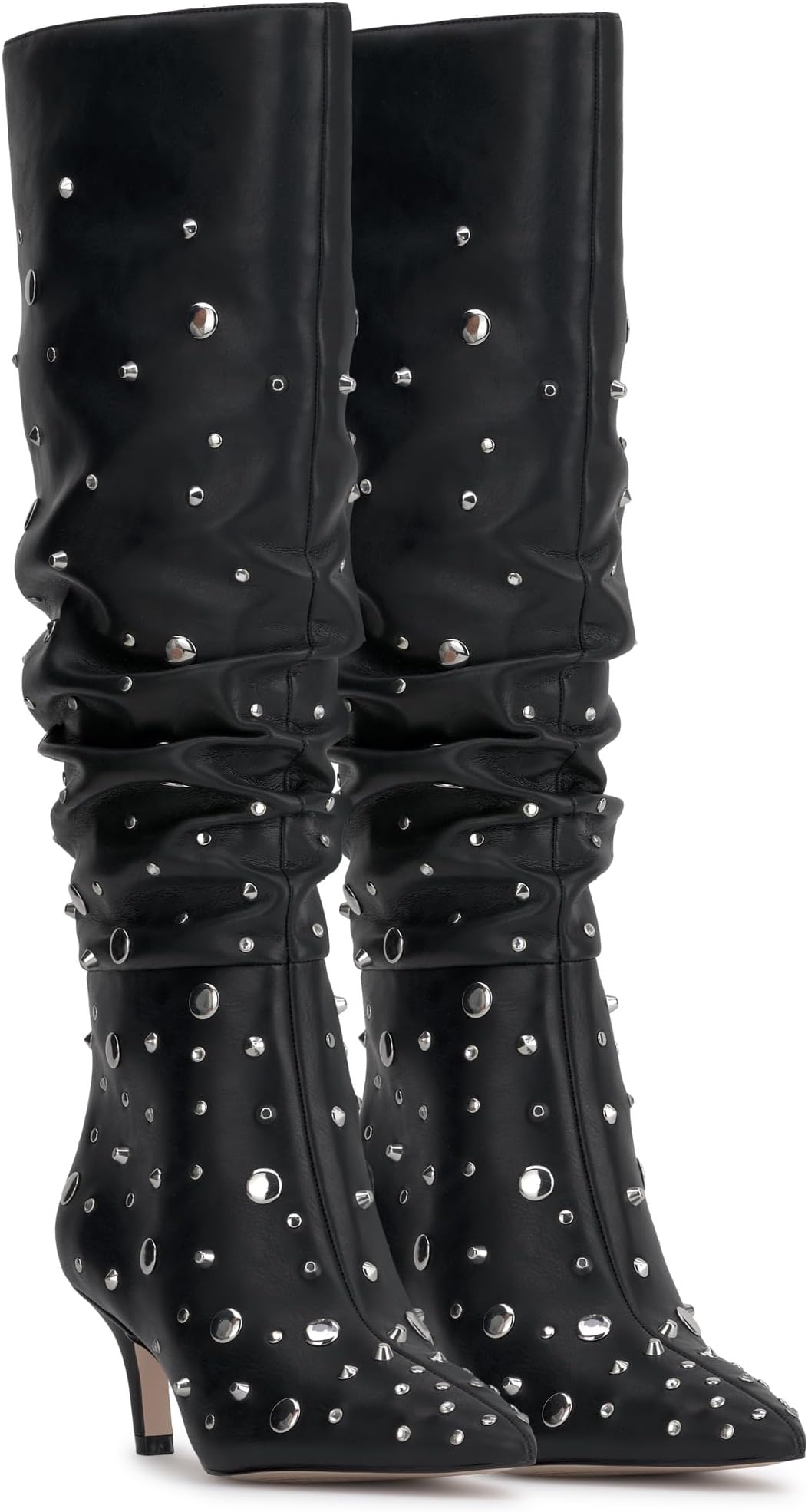 Ботинки Jessica Simpson Naevy Kitten Heel Slouch Boot, черный