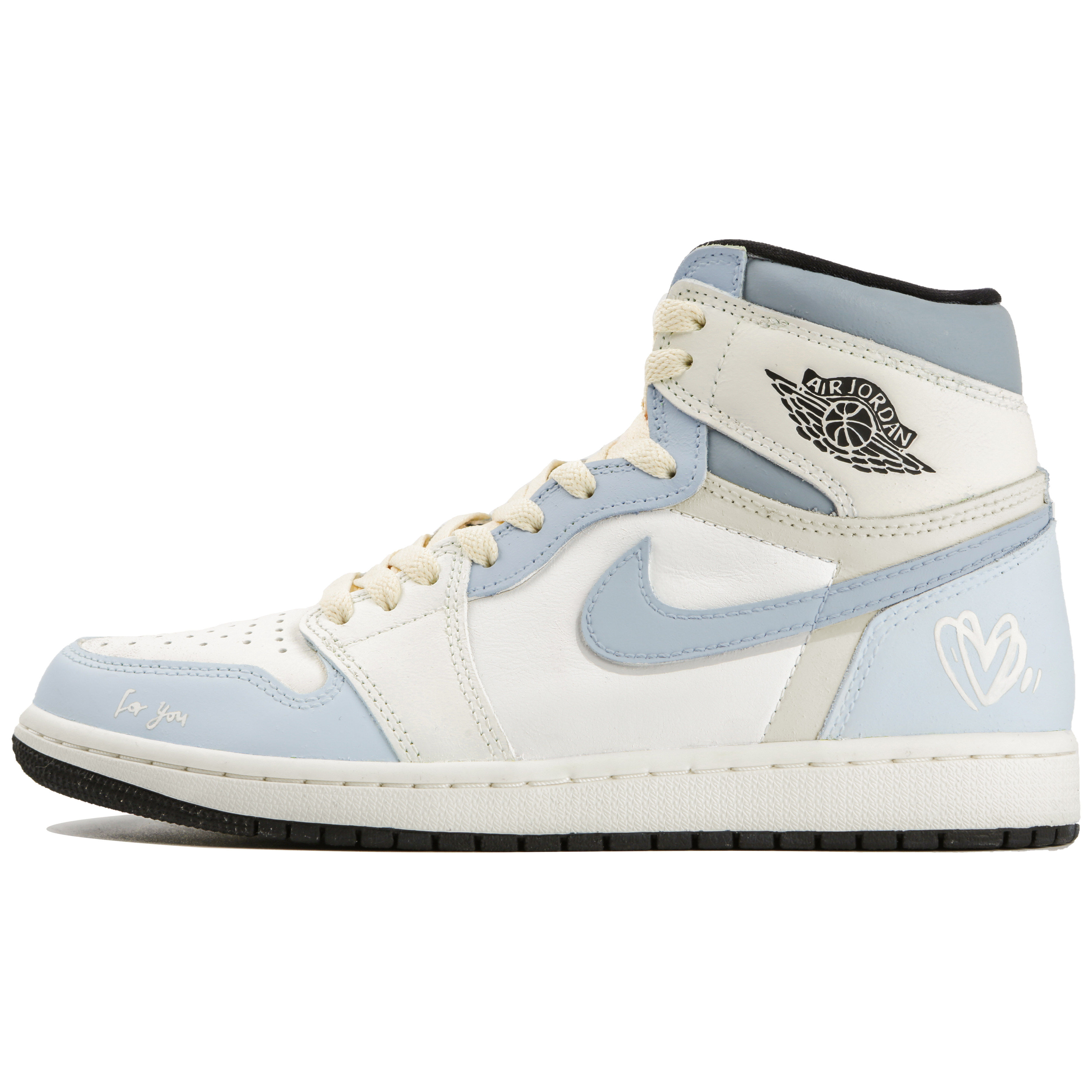 

Jordan Air Jordan 1 Vintage Баскетбольные кроссовки унисекс, Light Blue