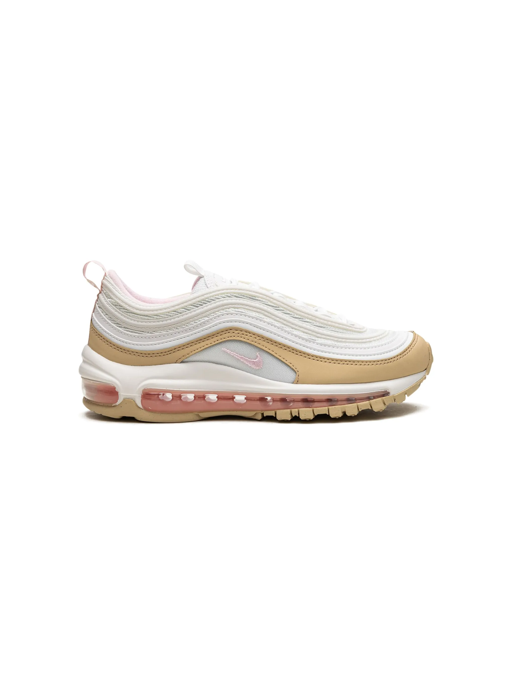 Кроссовки Air Max 97 Sesame Nike Kids, белый — фото 2