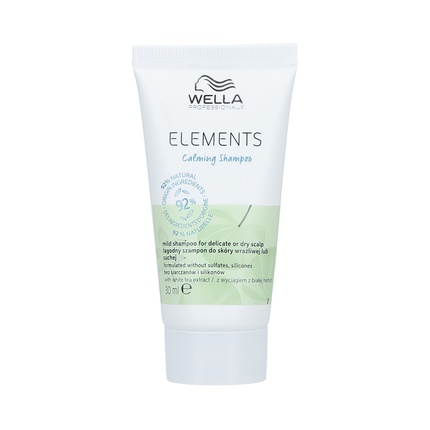 

Professionals Elements успокаивающий шампунь 30 мл, Wella