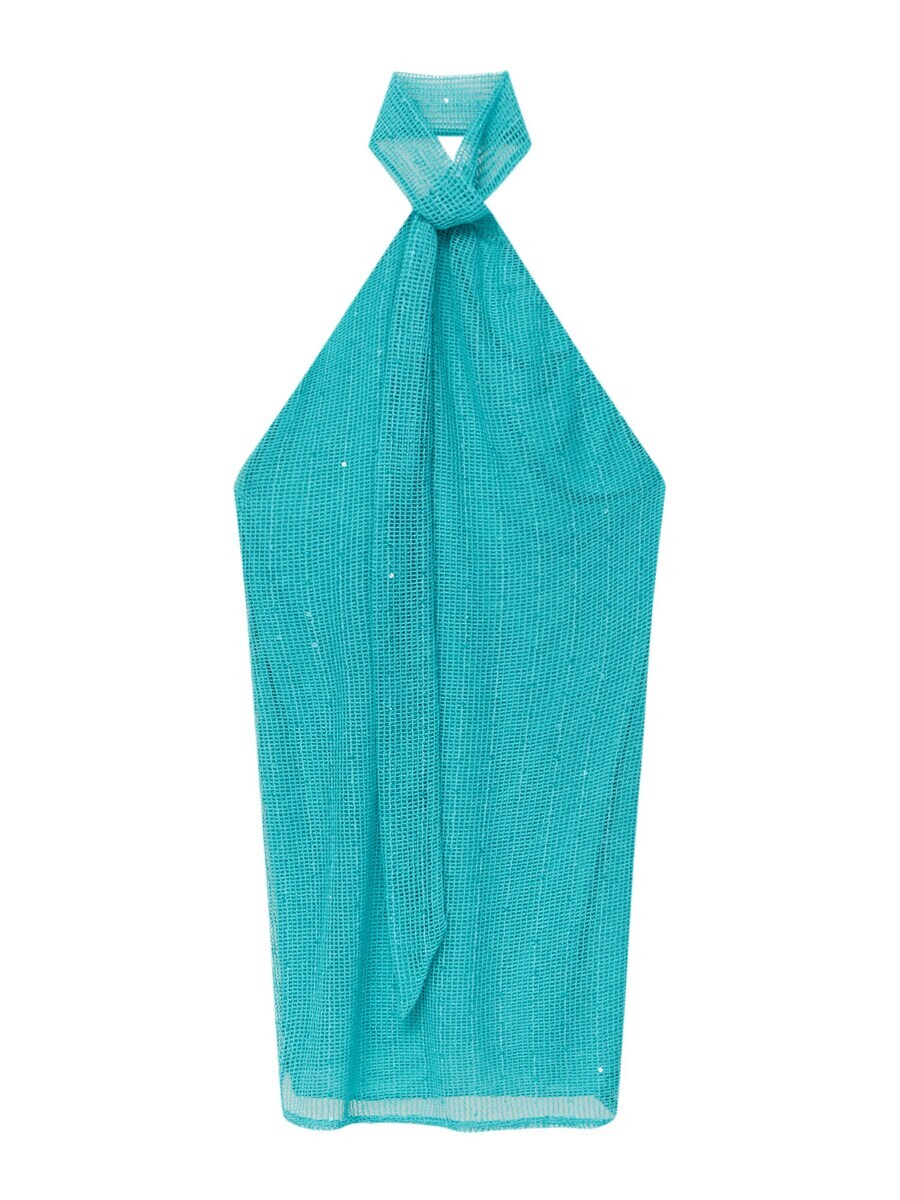 

Мини платье Pull&Bear Dress, бирюзовый