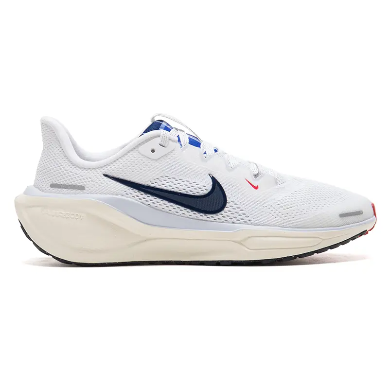 Кроссовки Air Zoom Pegasus 41 с низким верхом, устойчивые к истиранию, для детей и подростков Nike, белый — фото 2