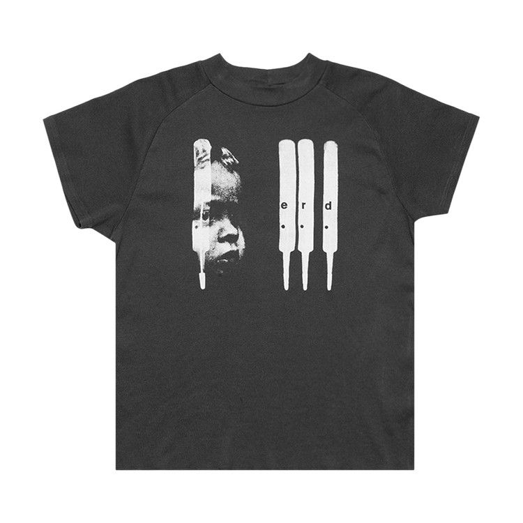 

Футболка Enfants Riches Déprimés Baby Raglan T-Shirt, Faded Black