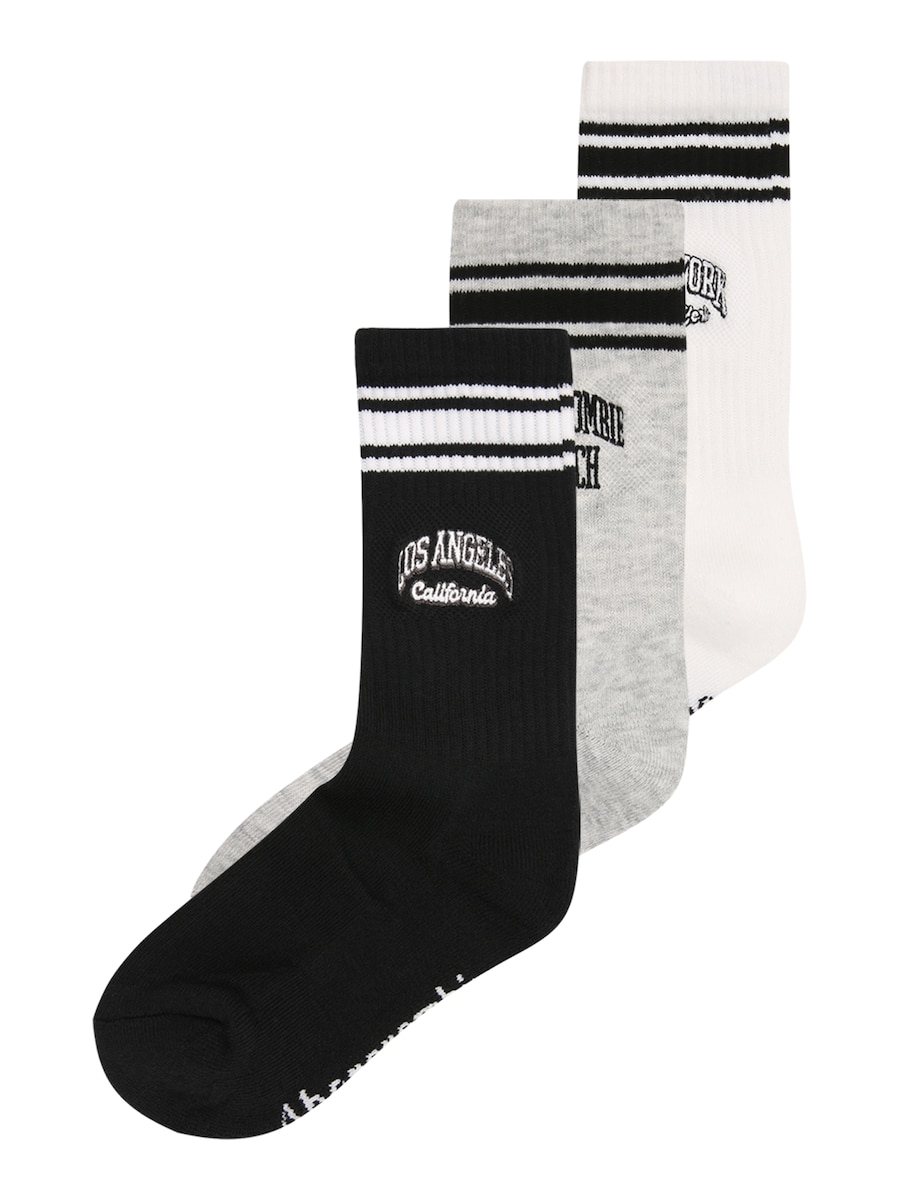 

Носки Abercrombie & Fitch, серый/черный/белый