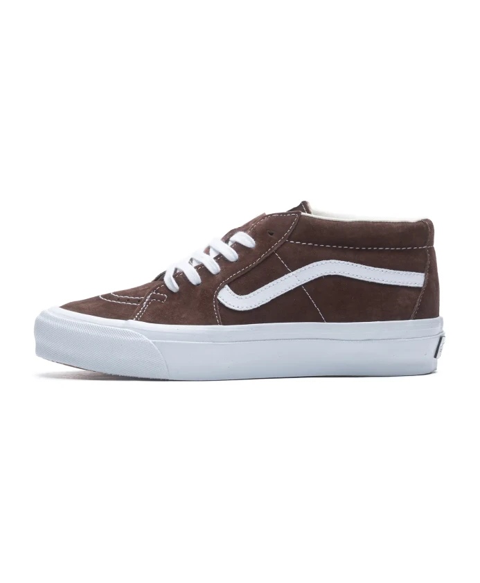 

Кроссовки Sk8-Mid reissue 83 из свиной замши Vans, коричневый