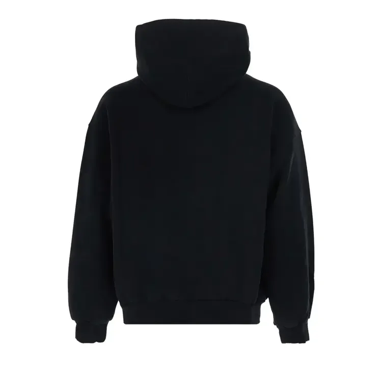 Худи Balenciaga Medium Fit, черный — фото 2