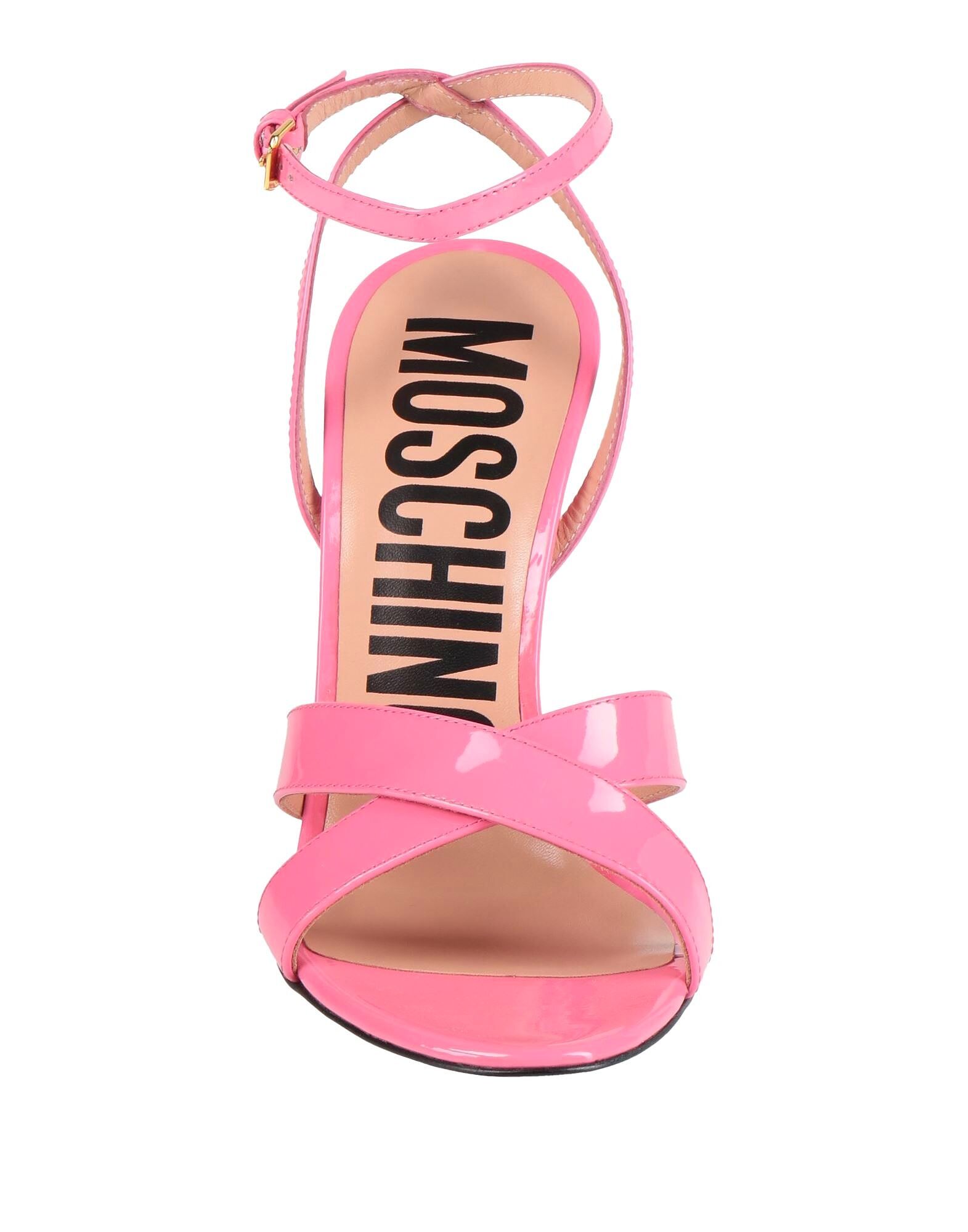 Сандалии Couture Moschino, розовый — фото 4