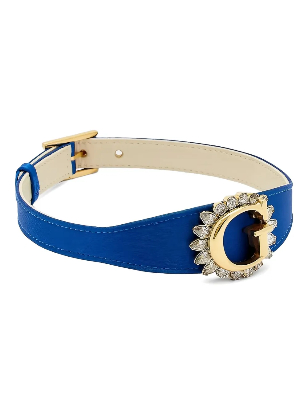 

Ожерелье с украшенным логотипом Guess Usa, синий