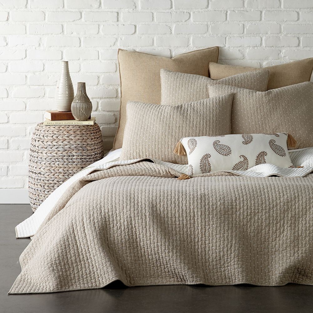 

Набор одеял для вышивки крестом Levtex Home, цвет Taupe