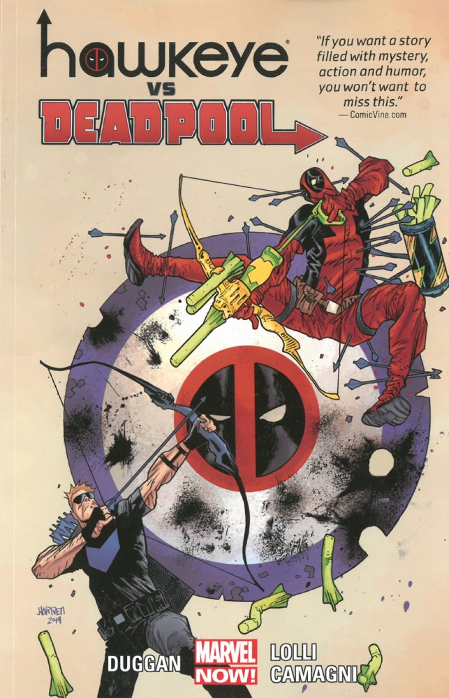 

Hawkeye vs. Deadpool (Marvel Enterprises)