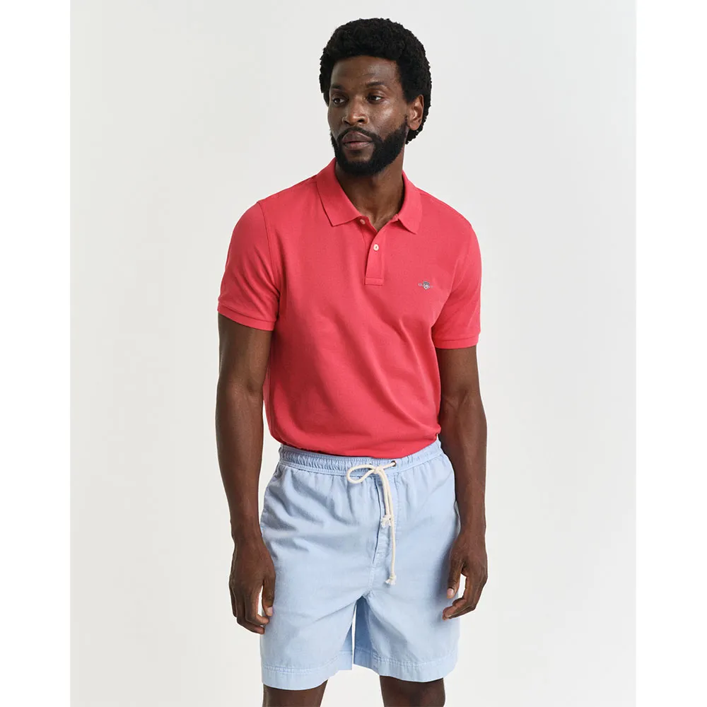 

Поло с коротким рукавом Gant 2210, красный