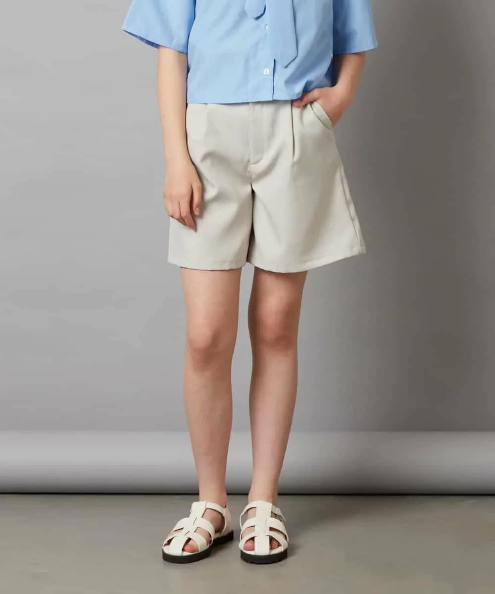 Шорты с одной складкой Avv, цвет Light Gray