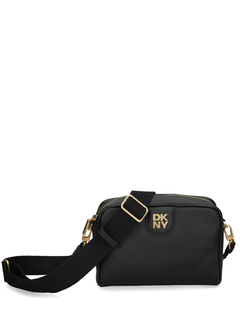 

Сумка через плечо с логотипом DKNY, черный