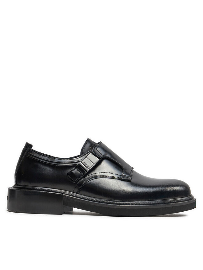 

Туфли Calvin Klein hasta el tobillo Monk Lth Hf HM0HM01530 Negro, черный