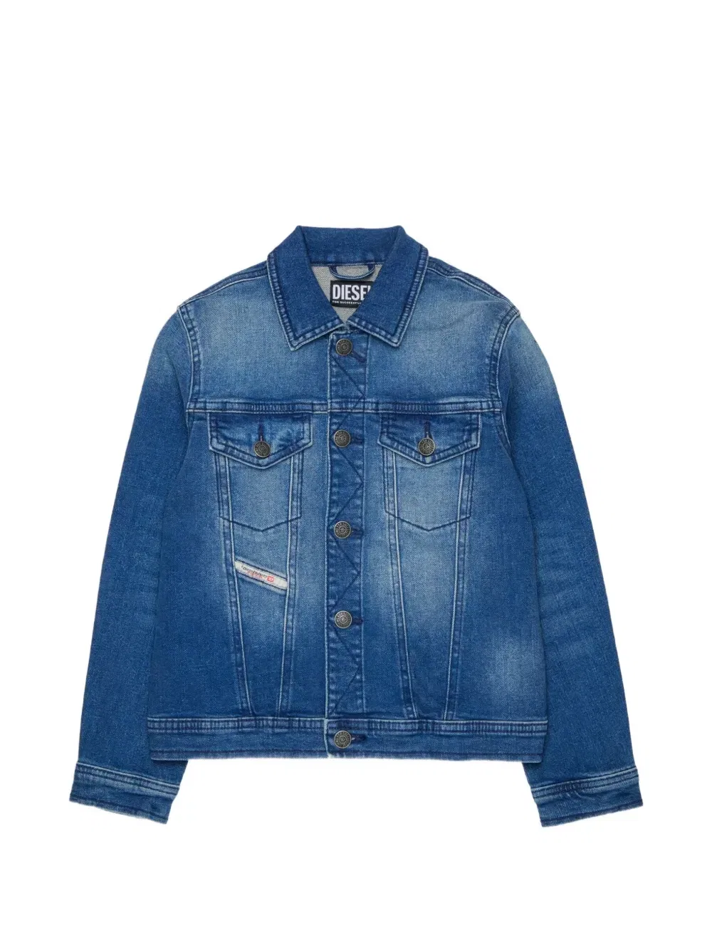 Куртка на пуговицах Diesel Kids, синий