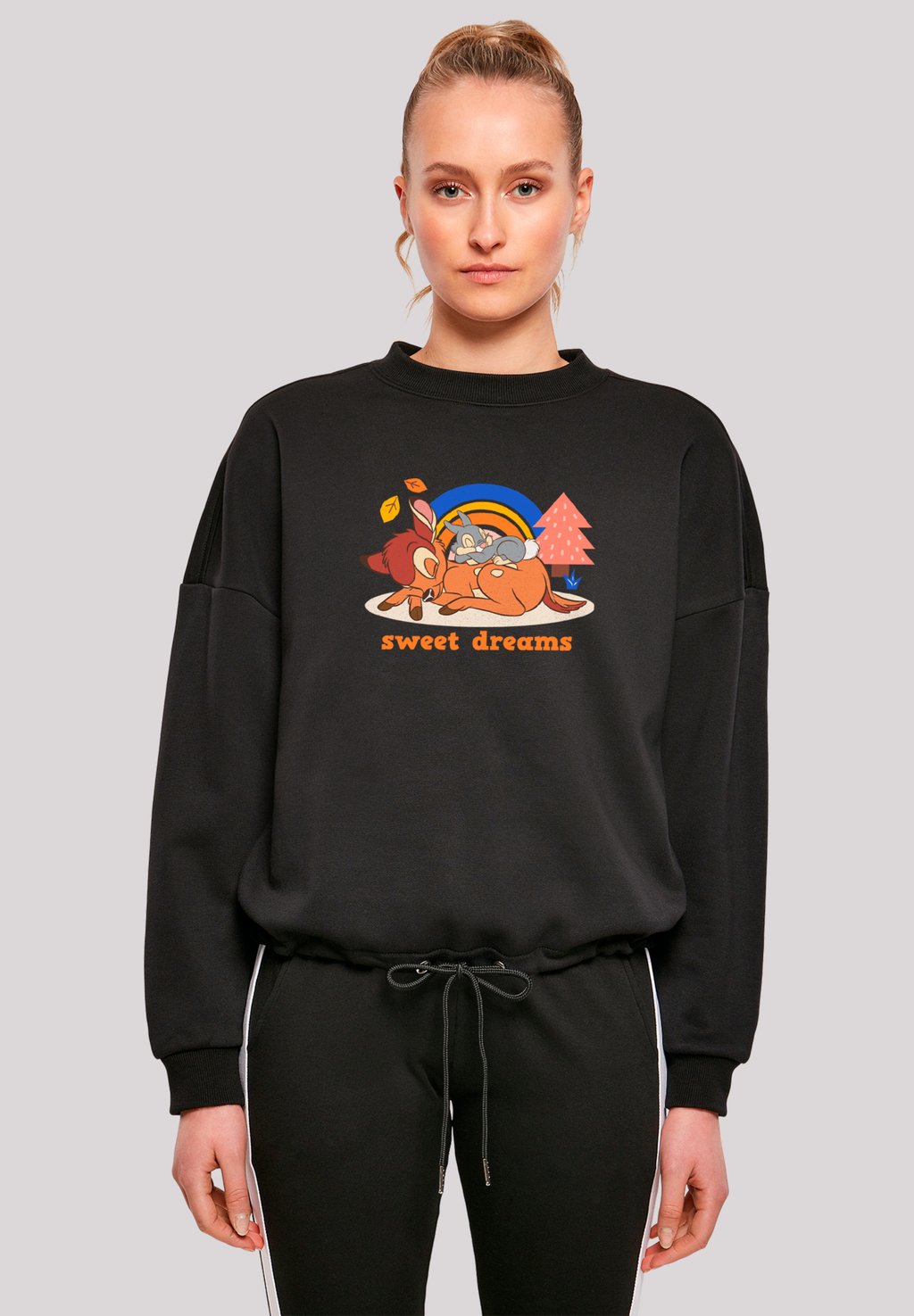 

Толстовка DISNEY BAMBI SWEET DREAMS F4NT4STIC, черный