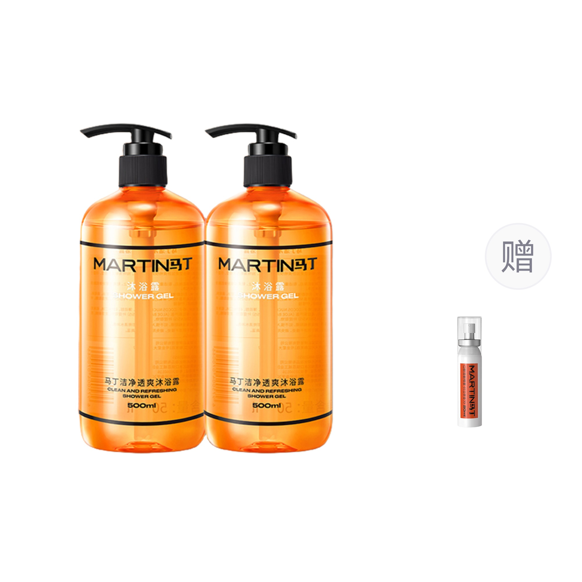 

Освежающий шампунь-гель для душа с ароматом eau de cologne глубокое очищение уход за волосами контроль жирности MARTIN