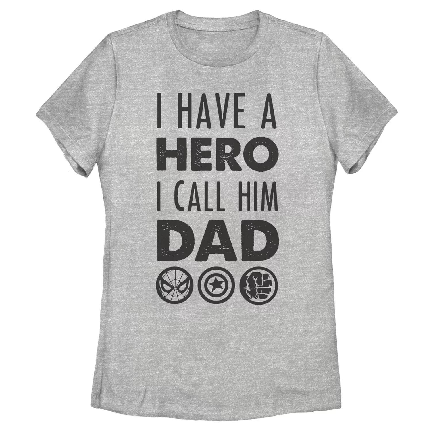 

Детская футболка с рисунком Marvel Avengers Hero Dad Hero Dad Licensed Character