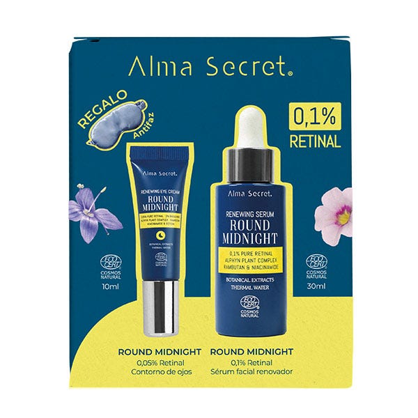 

Сыворотка для лица Retinal 0,1% + Ночной уход Retinal Contour с ретином ALMA SECRET
