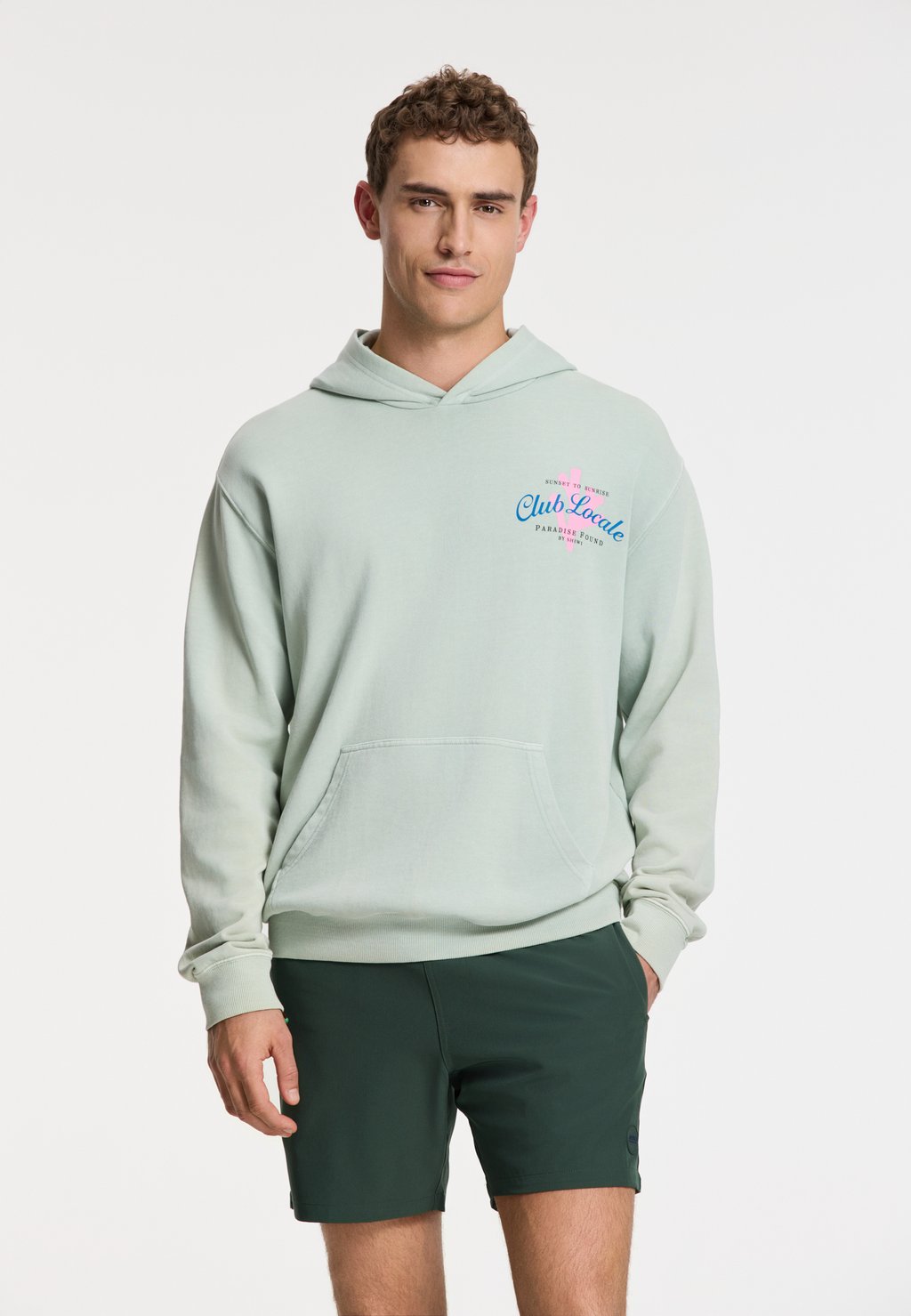

Толстовка PARADISE - Hoodie Shiwi, зеленый