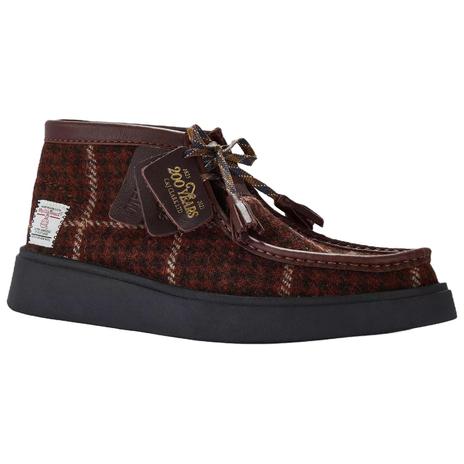 Ботинки Torview Hi Ankle мужские коричневый Clarks, красный коричневый — фото 4