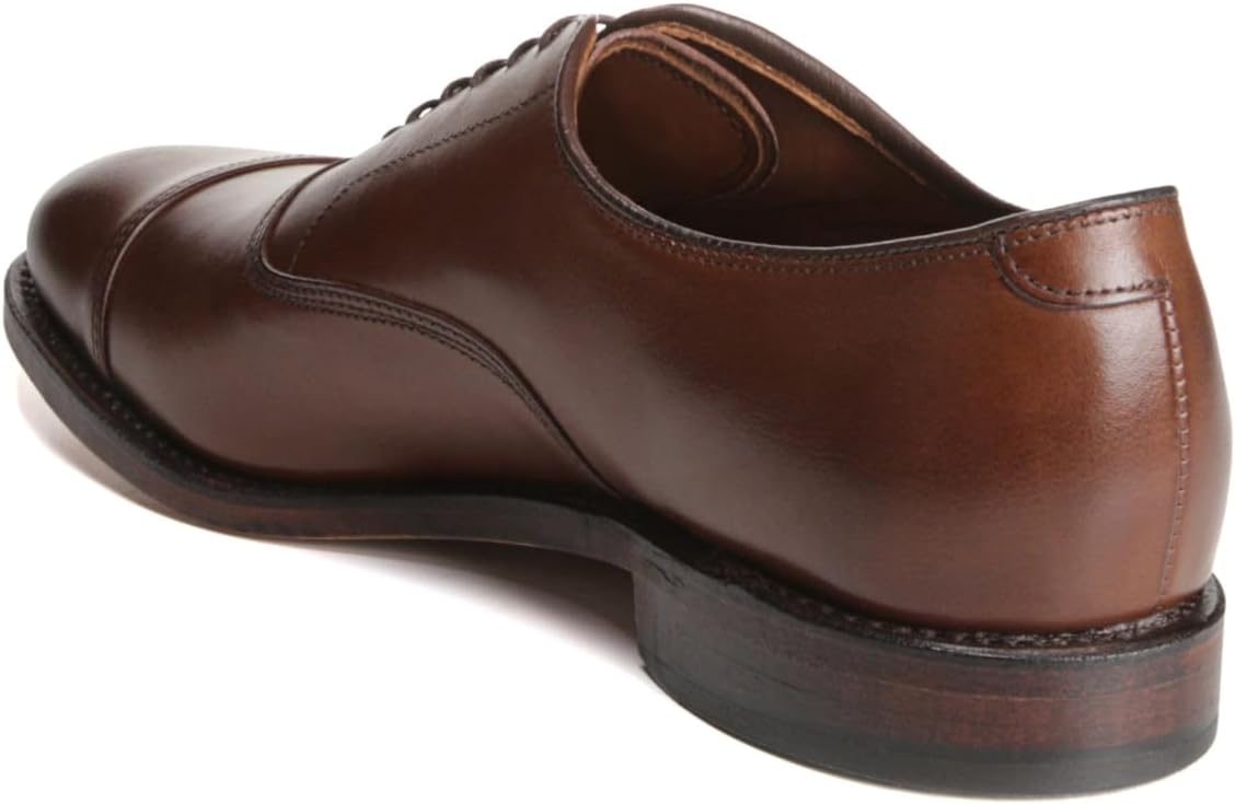 Мужские оксфорды Allen Edmonds Park Avenue с кап-носовой частью и водоотталкивающей обработкой, Vegano Coffee — фото 2