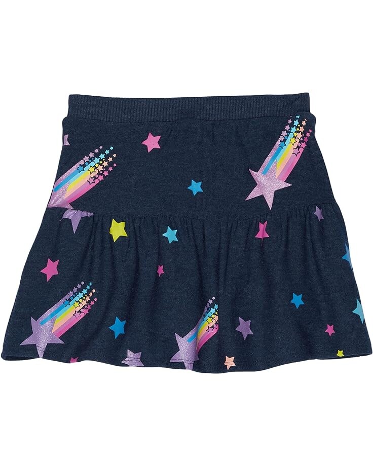 

Юбка Chaser Neon Star RPET Cozy Knit Flouncy Mini Skort, цвет Avalon