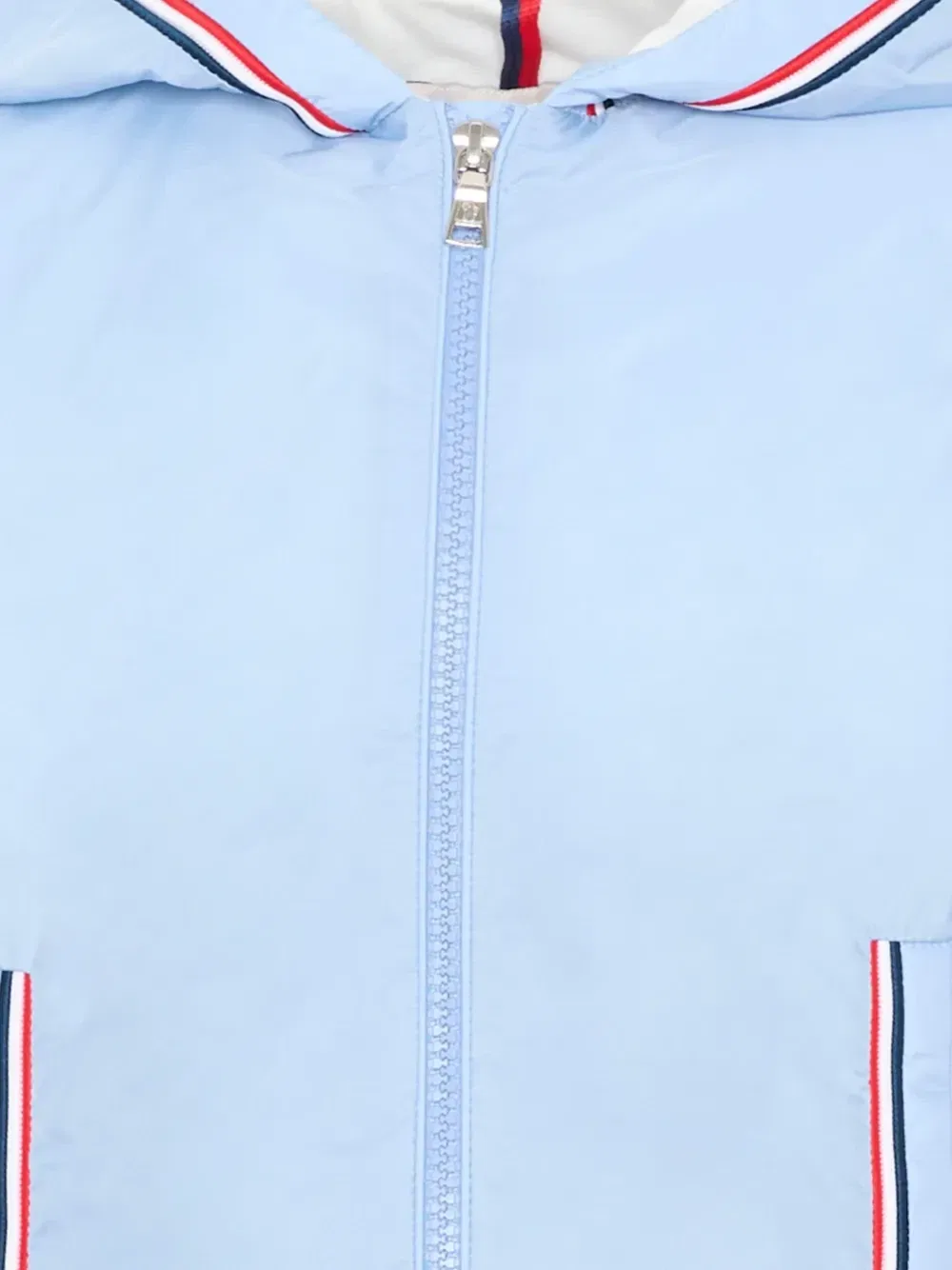 Ветровка с капюшоном Granduc Moncler Enfant, синий — фото 4