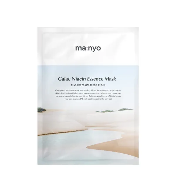 

Тканевая маска для лица galac niacin essence mask Ma:Nyo, количество 1 шт.
