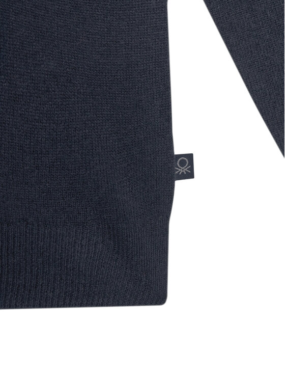 Свитер regular fit 106WC108R United Colors Of Benetton, синий — фото 3