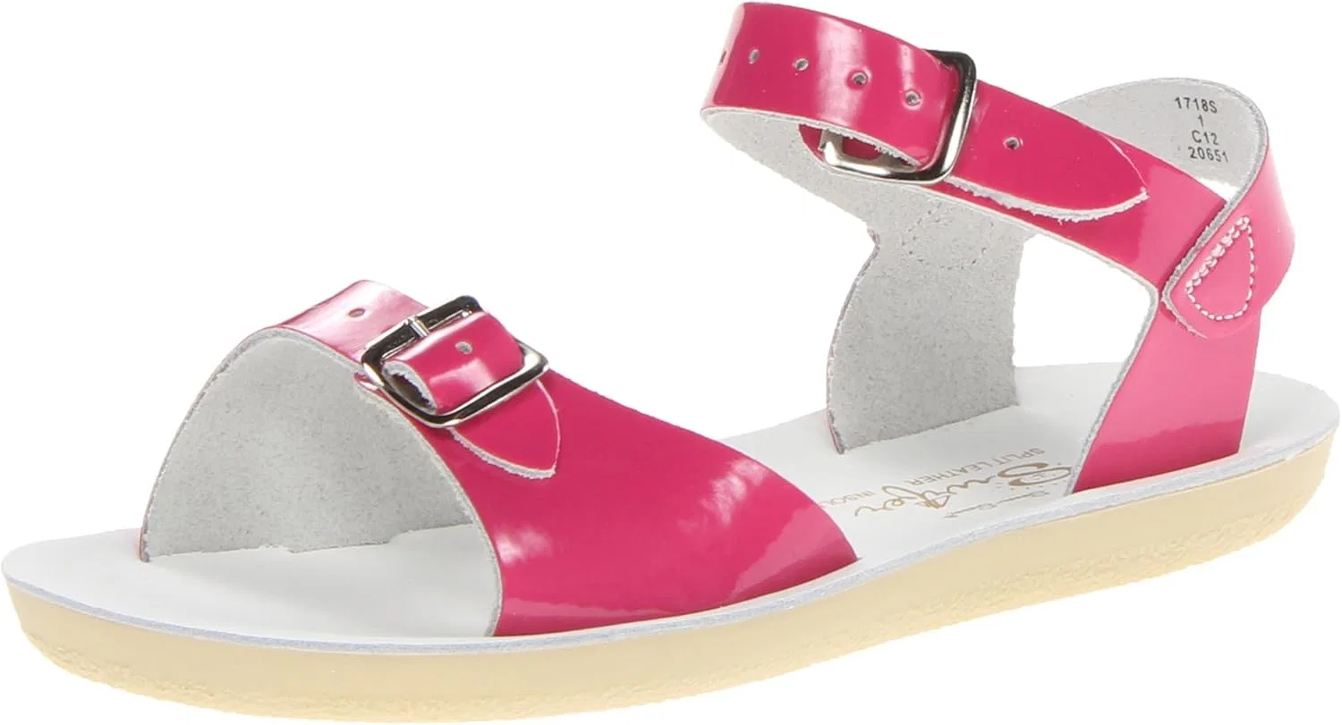 Сандалии кожаные Sun-San фуксия Salt Water Sandals