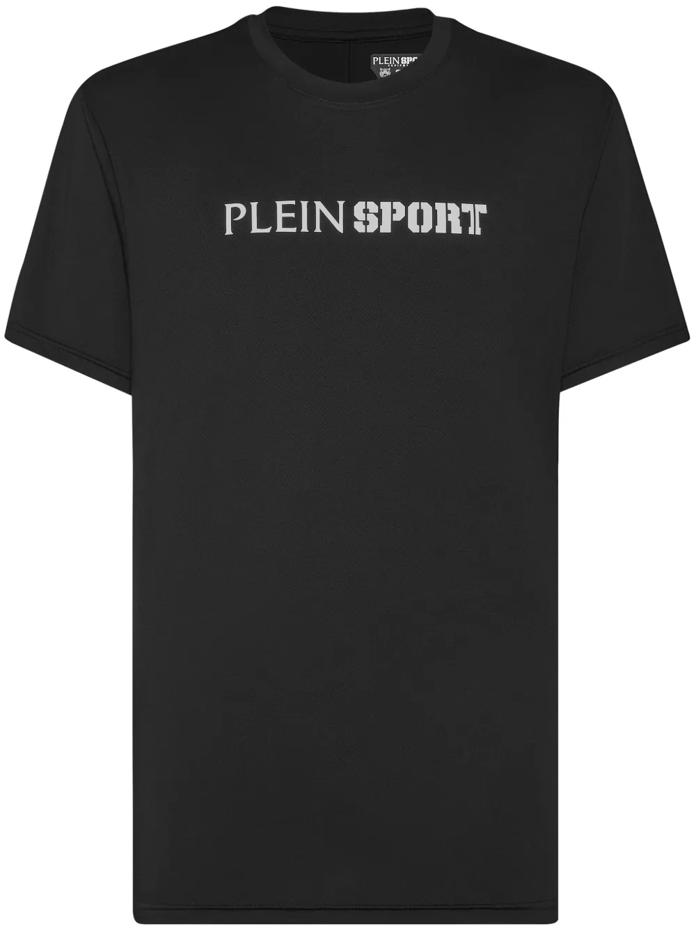 

Футболка со светоотражающим эффектом Plein Sport, черный
