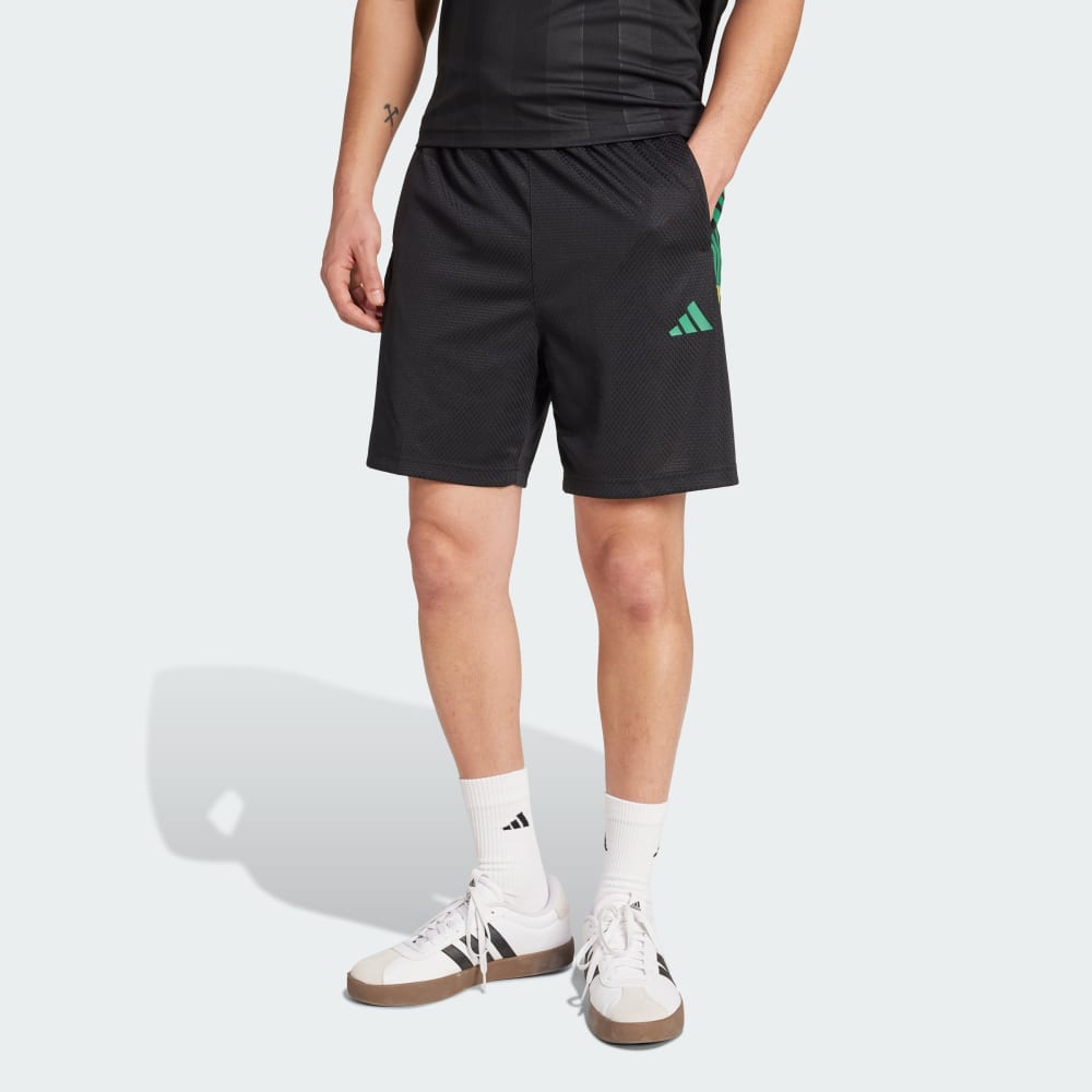 

Шорты Adidas House of Tiro Nations Pack Shorts, цвет Black/Bold Green/Hazy Yellow