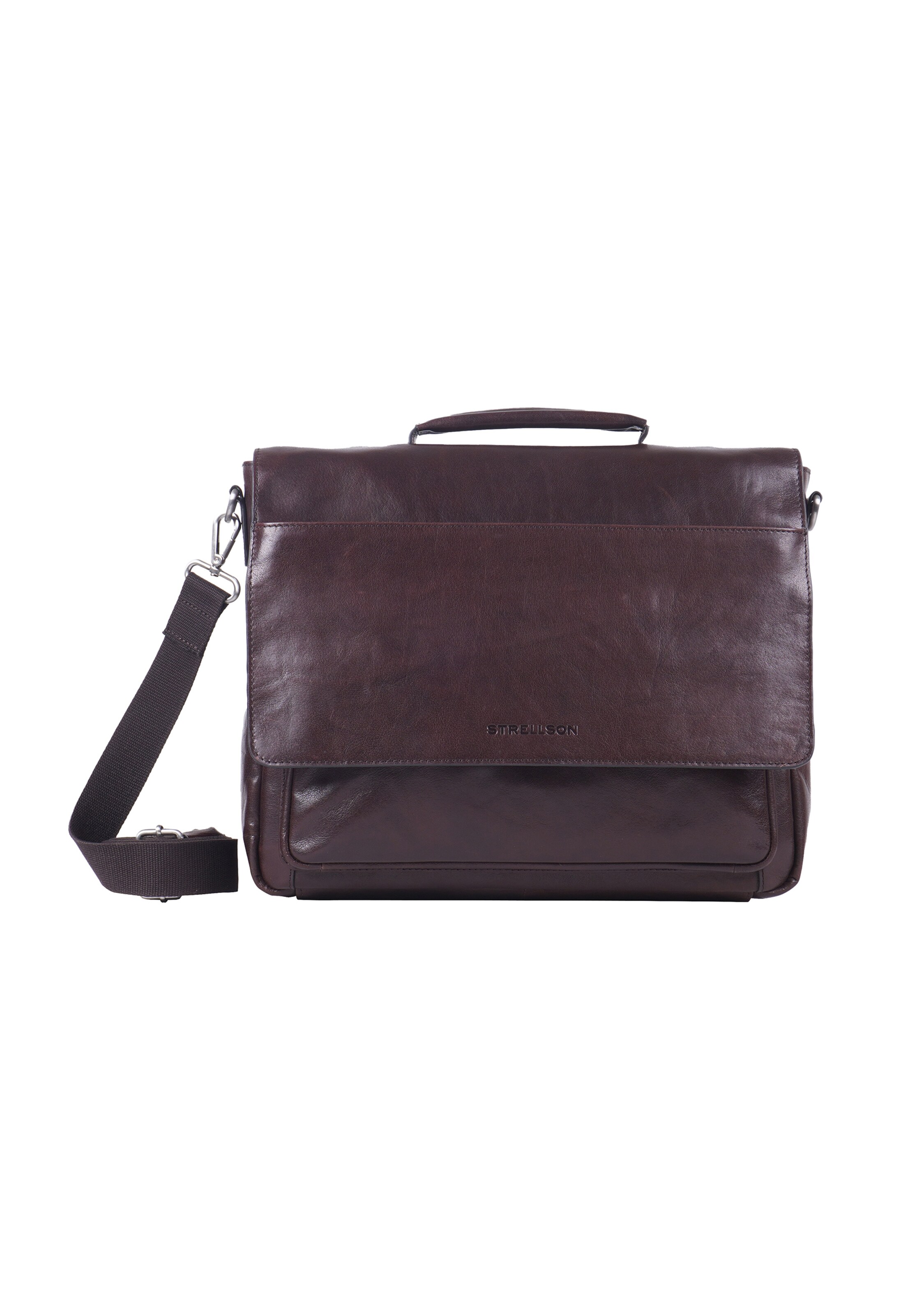 

STRELLSON Сумка для документов 'Kenley Jim' в темно-коричневом цвете