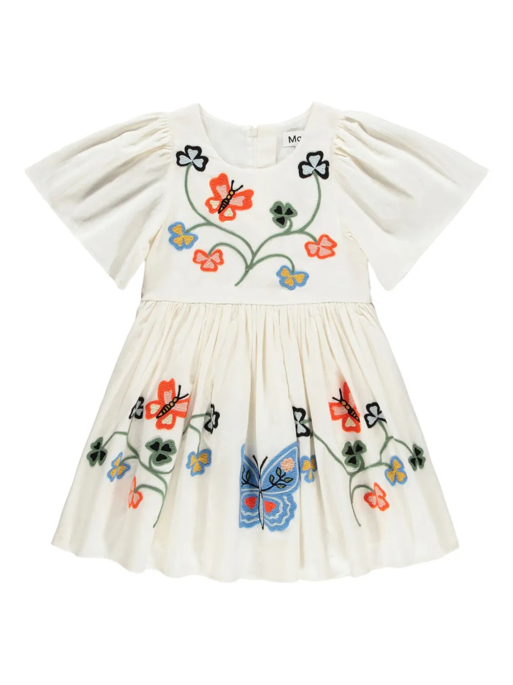 

Платье Carlin с вышивкой Molo, белый