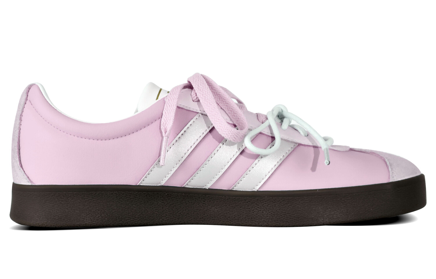 

Кроссовки adidas neo Vl Court Classic Skateboarding Shoes Unisex Low-top Pink/White, розовый