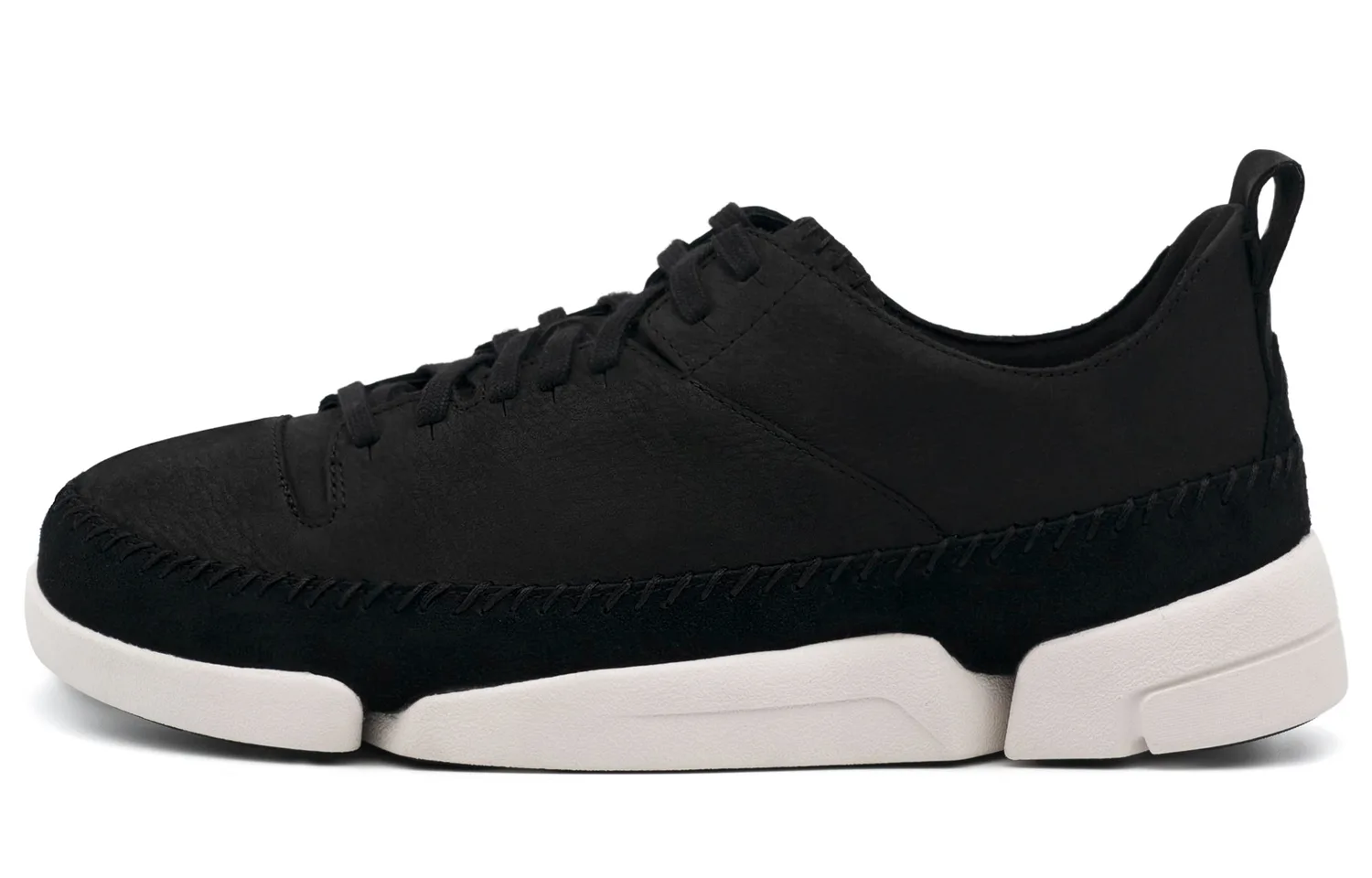Clarks Мужские повседневные туфли из коровьей кожи черные