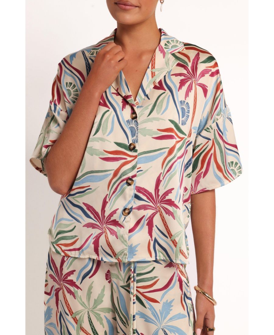 

Женская футболка с коротким рукавом Illoura - Tahitian Tide Petal and Pup, Tahitian tide