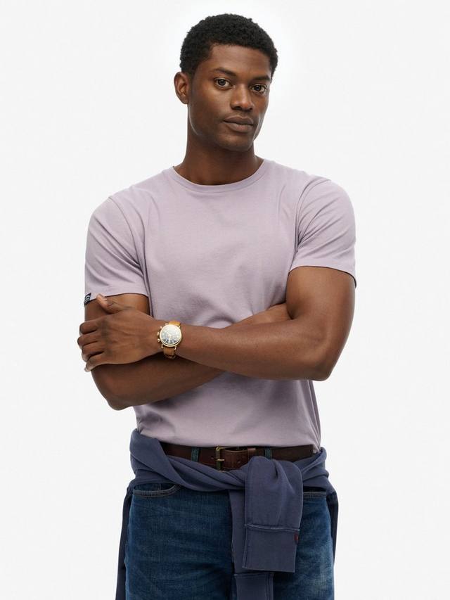 

Классическая футболка Essential Superdry, Brassica Lilac