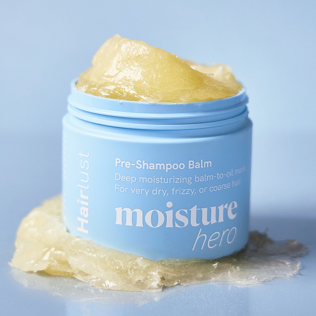 Бальзам для волос moisture hero pre-shampoo balm Hairlust, объем 150 мл — фото 2
