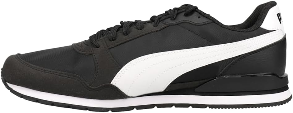 Мужские кроссовки PUMA ST Runner V3 Nylon с шнуровкой, повседневные- черные — фото 3