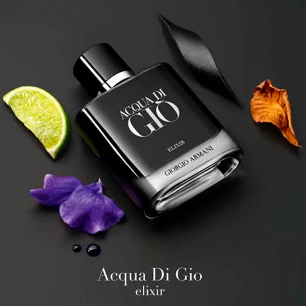 Парфюмерная вода для мужчин ARMANI Acqua Di Gio Elixir 50 мл — фото 3