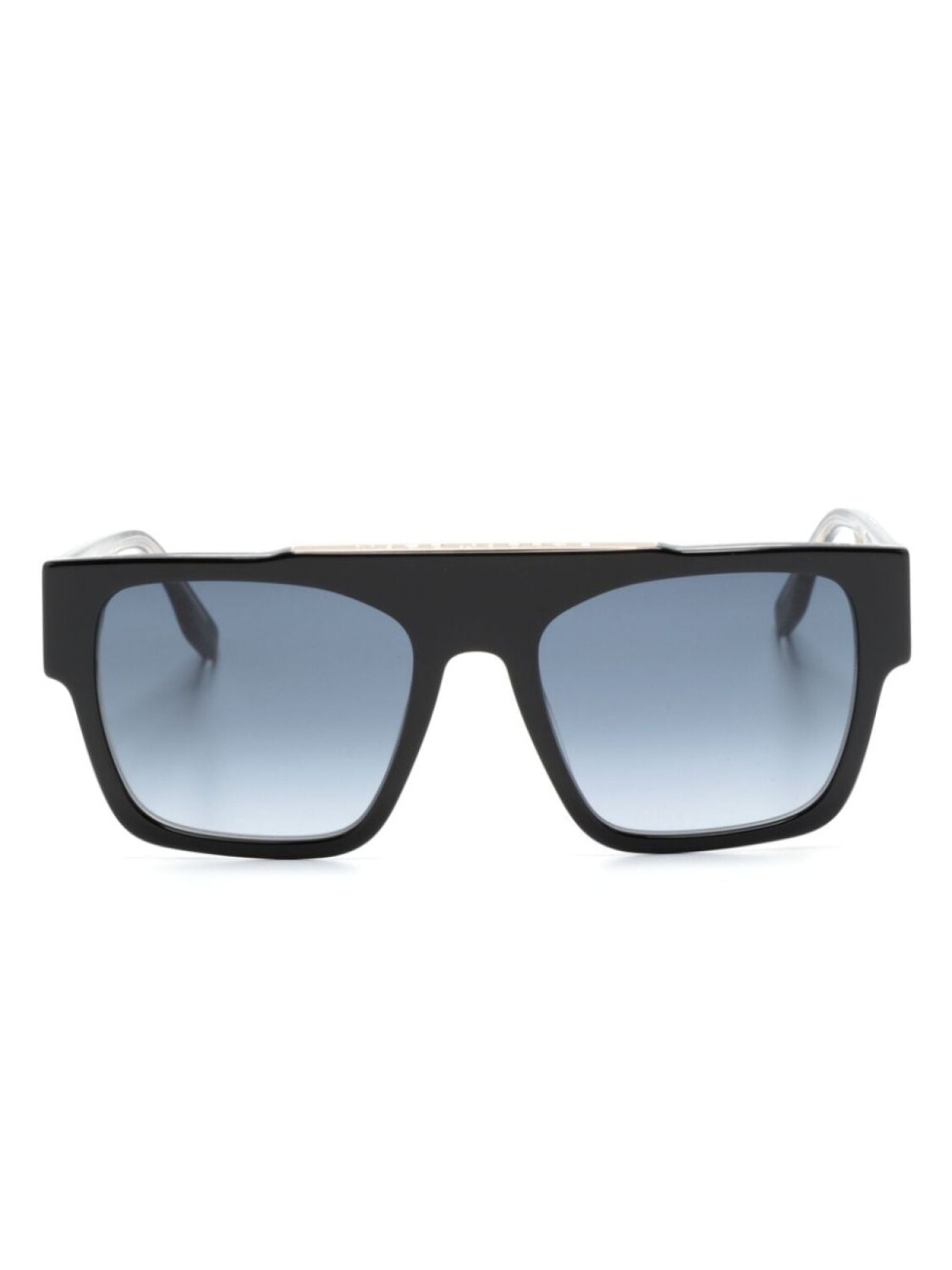 

Marc Jacobs Eyewear солнцезащитные очки в квадратной оправе с логотипом, черный