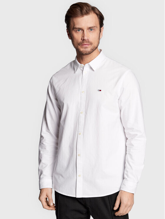 

Рубашка классического кроя Tommy Jeans, белый