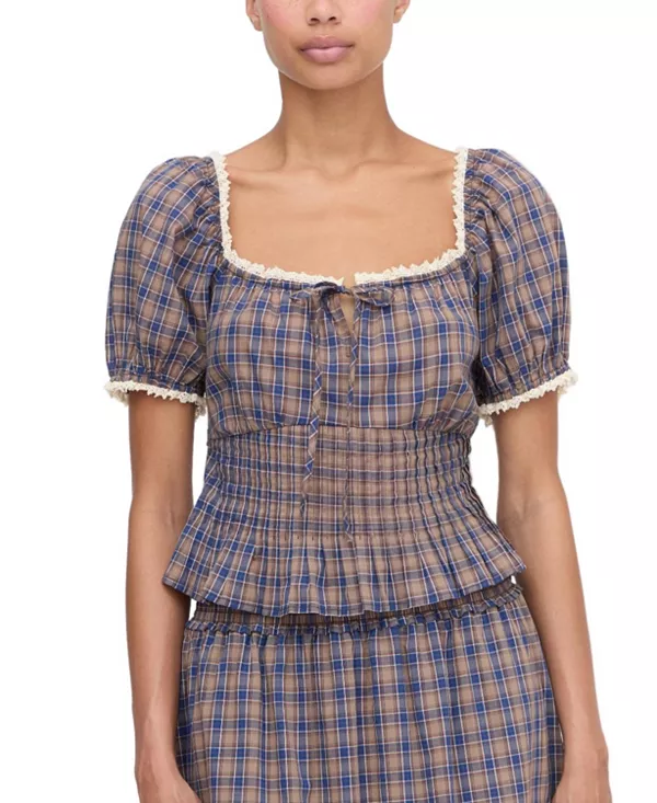 

Женская футболка Paulina Hill House Home, коричневый