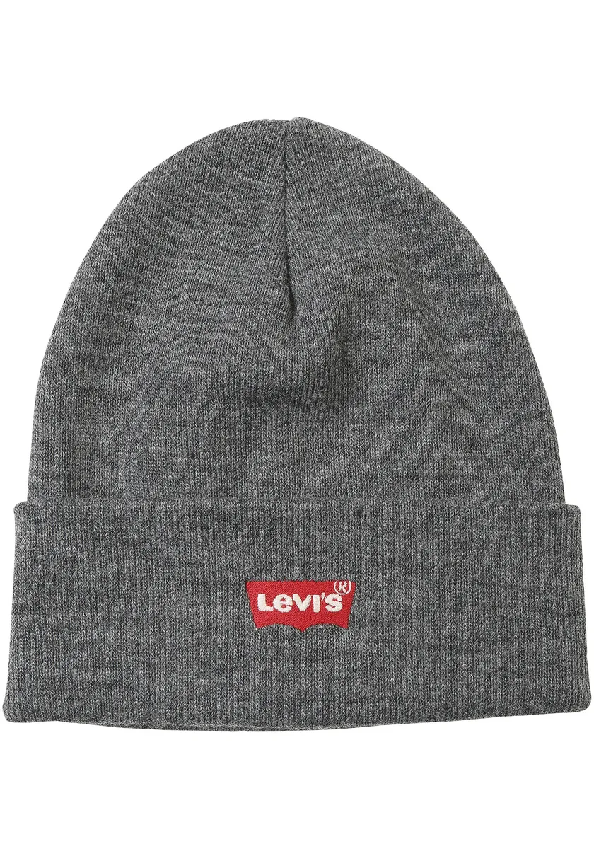 

Шапка Levi's "Beanie Red Betwing" (1 шт.), серый