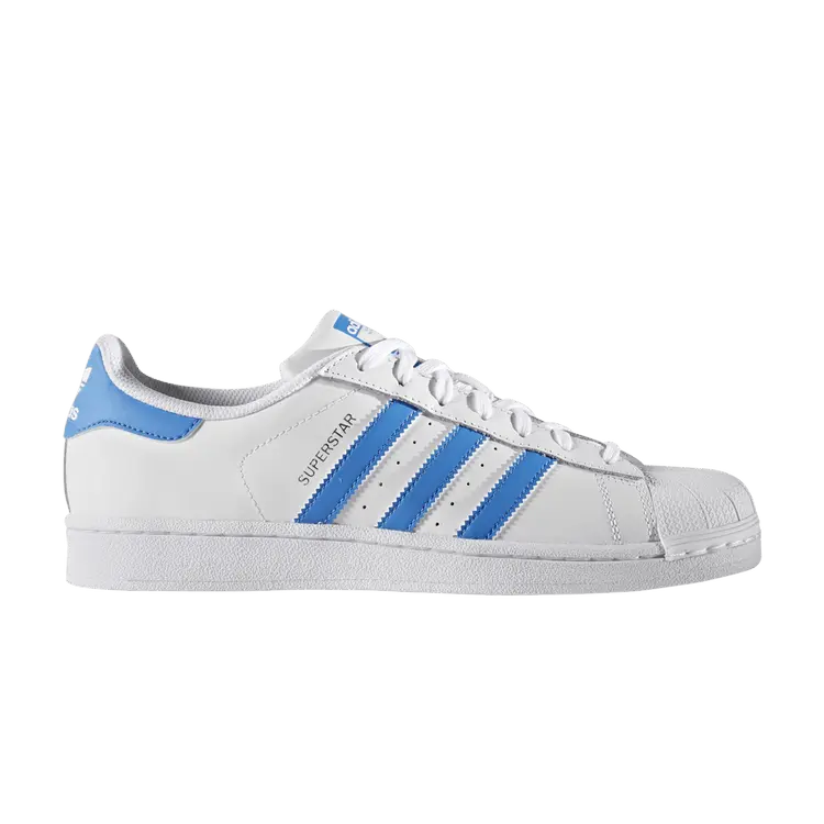

Кроссовки adidas Superstar 'White Ray Blue', белый