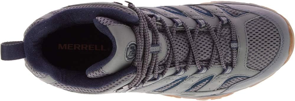 Мужские походные ботинки Merrell Moab 2 Mid водонепроницаемые, серый/угольный — фото 3
