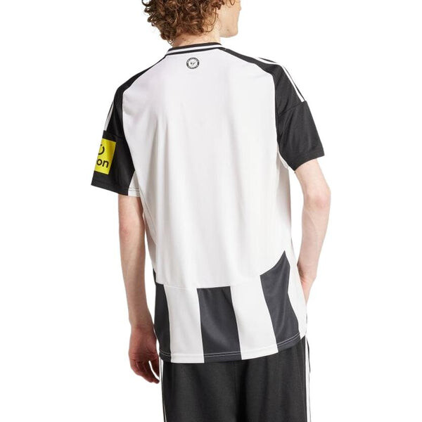 Футболка newcastle united fc 24 25 домашняя футбольная майка азия размеры Adidas, черный — фото 4