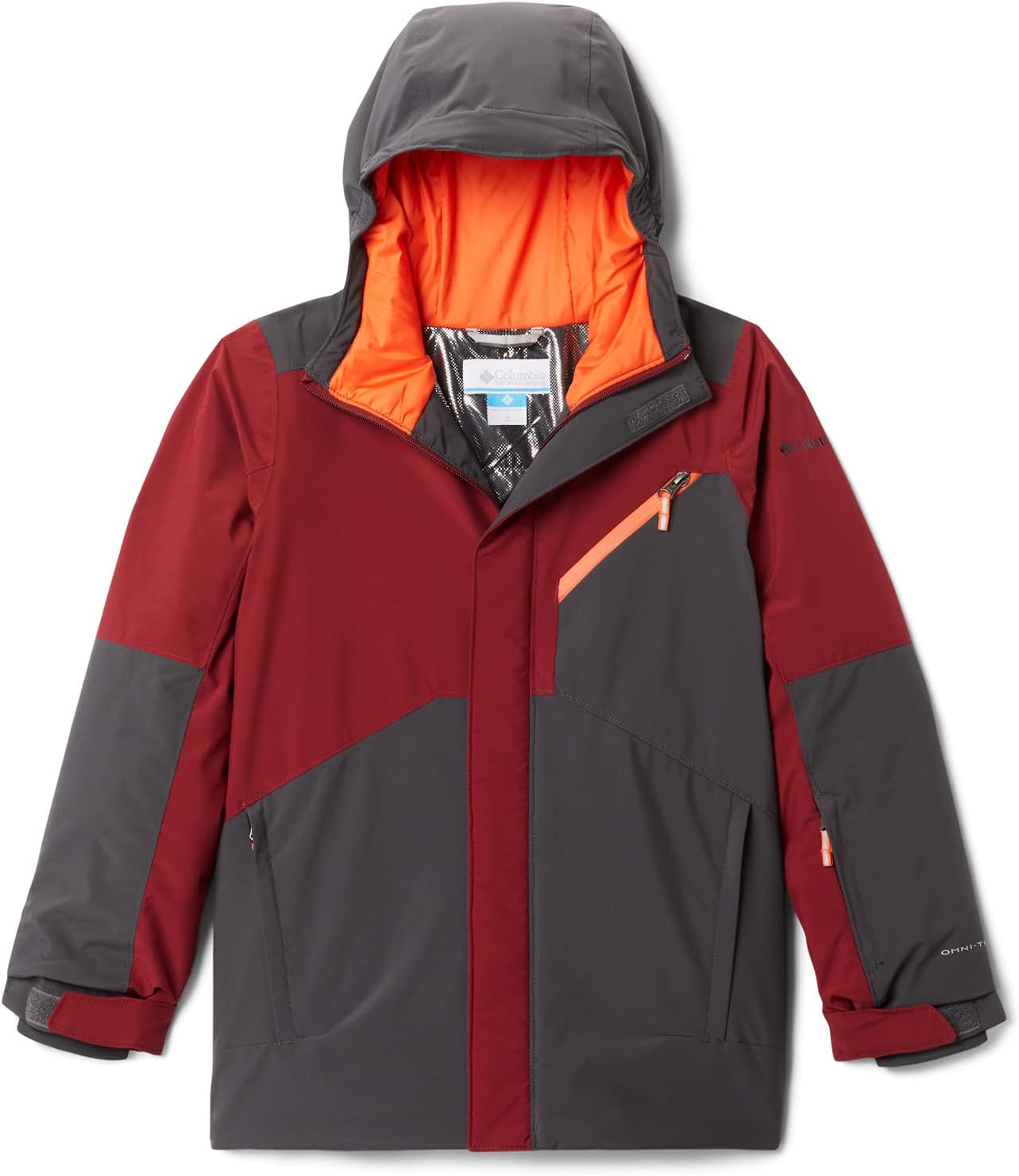 

Зимняя куртка для мальчиков Columbia District, Red Jasper/Shark